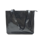 Chanel Black Patent Leather Tote
