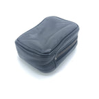 Louis Vuitton Black Leather Zippered Carrying Case