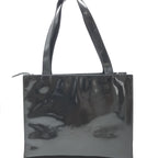 Chanel Black Patent Leather Tote