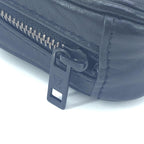 Louis Vuitton Black Leather Zippered Carrying Case