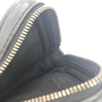 Louis Vuitton Black Leather Zippered Carrying Case