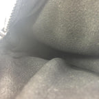 Louis Vuitton Black Leather Zippered Carrying Case