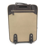 Prada Jacquard Canvas Leather Suitcase
