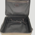 Prada Jacquard Canvas Leather Suitcase