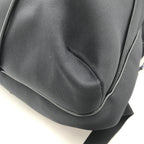 Christian Dior Newave Drawstring Nylon Backpack In Black