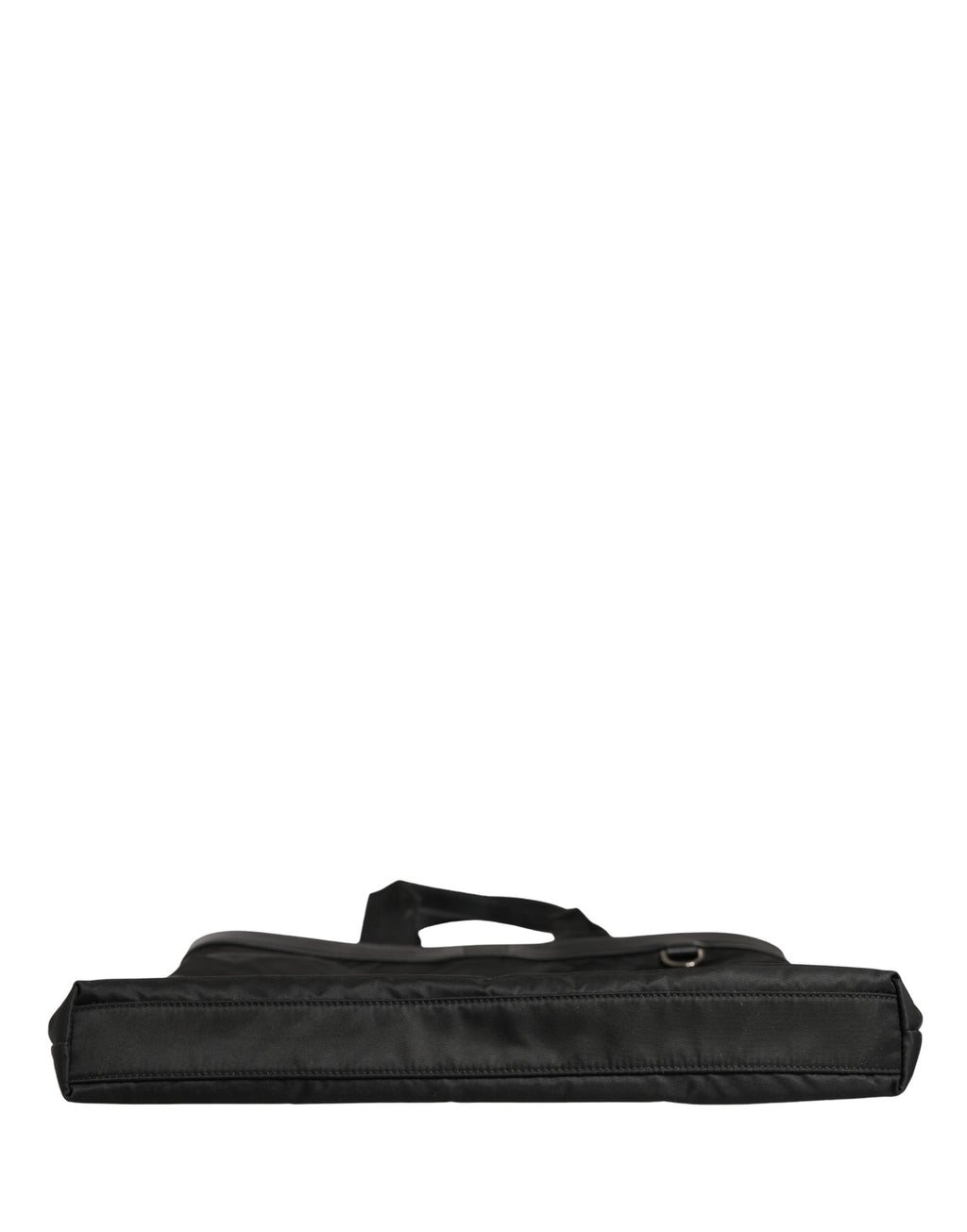 Dolce & Gabbana Black Leather #DGFamily Patch Shopping Tote Borse Bag