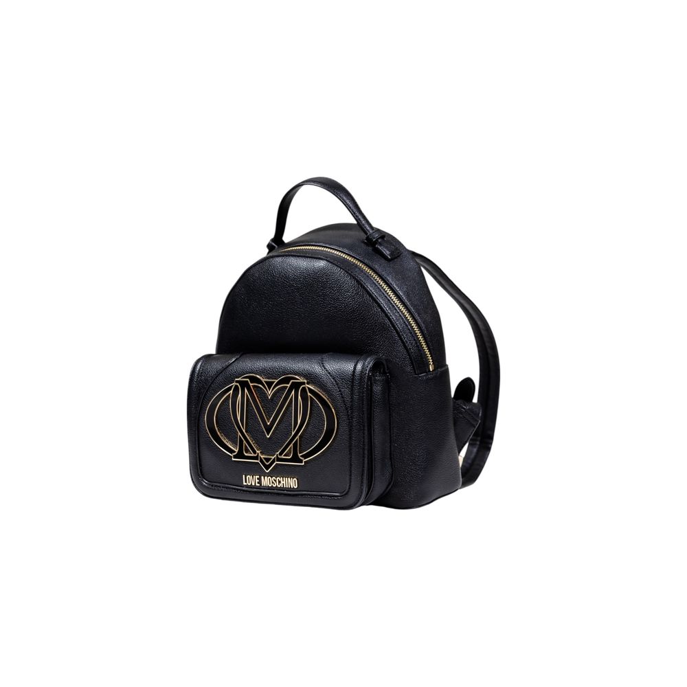Love Moschino Black Polyethylene Backpack