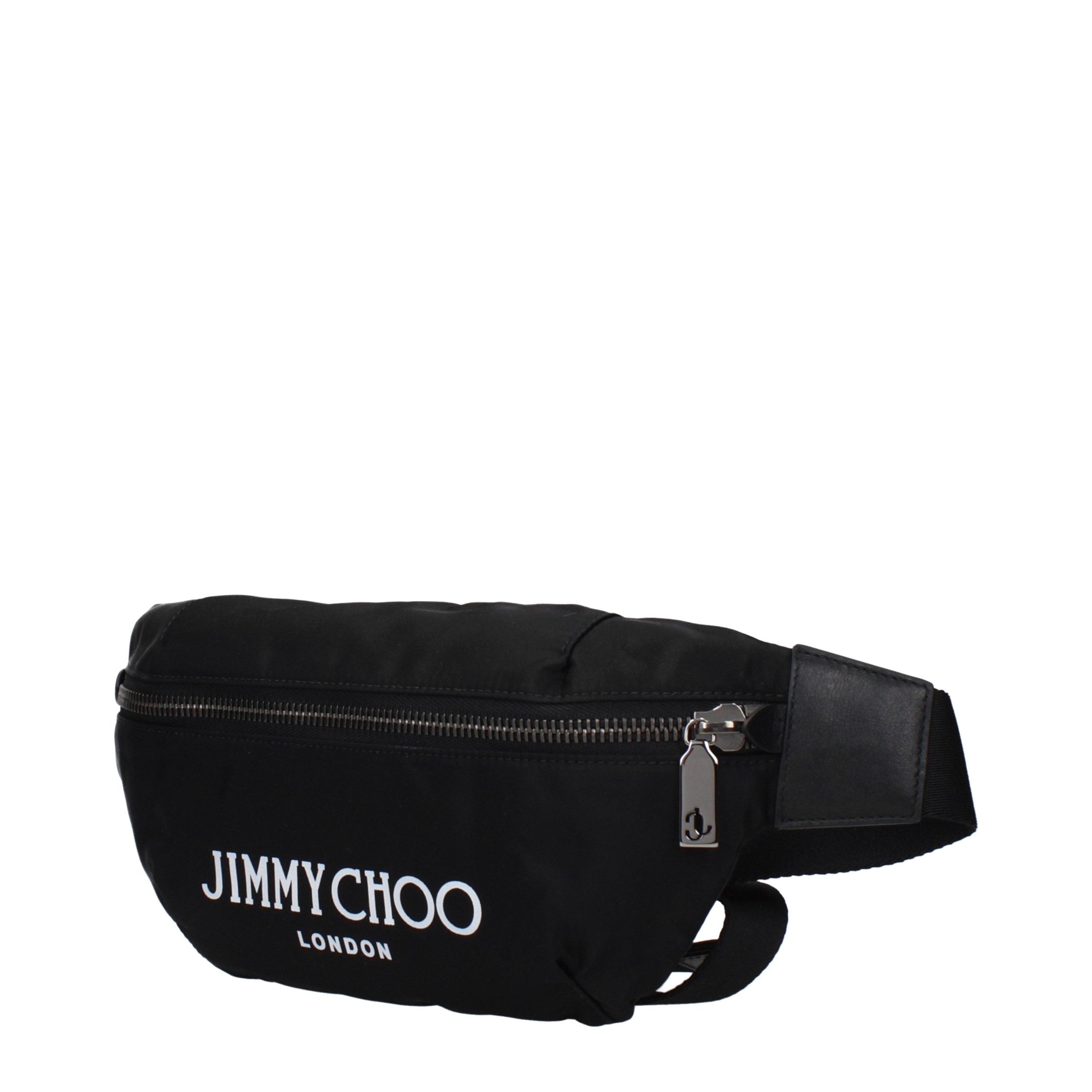 Jimmy Choo Black Fabric Backpack