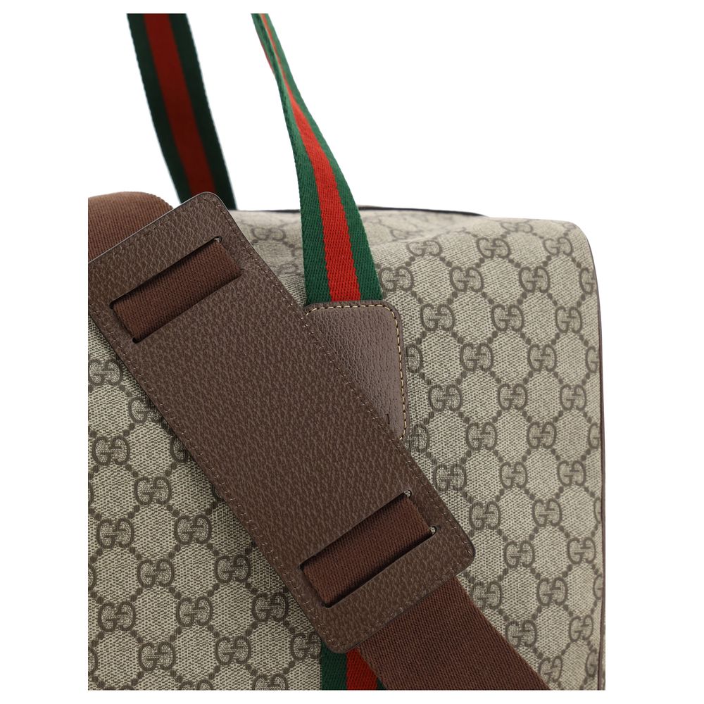 Gucci Brown Polyethylene Luggage And Travel