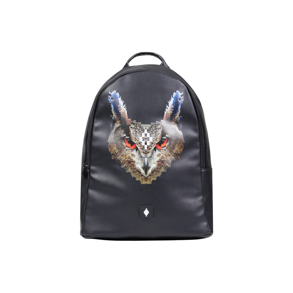 County of Milan Black Polyethylene Backpack