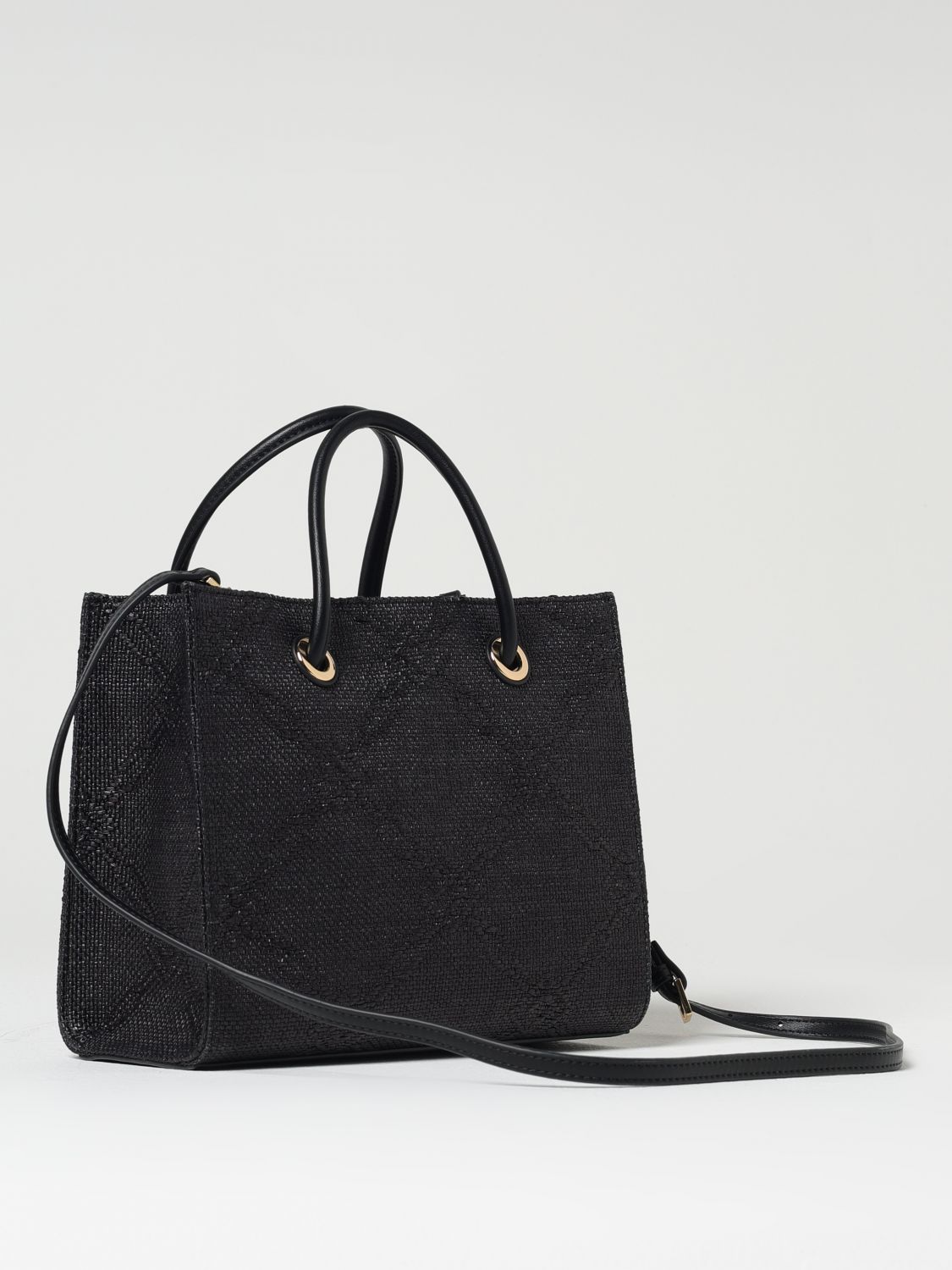 Elisabetta Franchi Black Synthetic Tote Bag