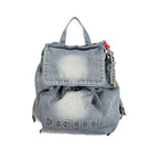 Desigual Blue Cotton Backpack