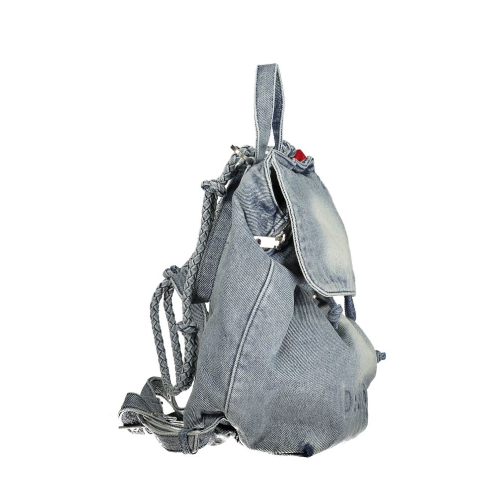 Desigual Blue Cotton Backpack