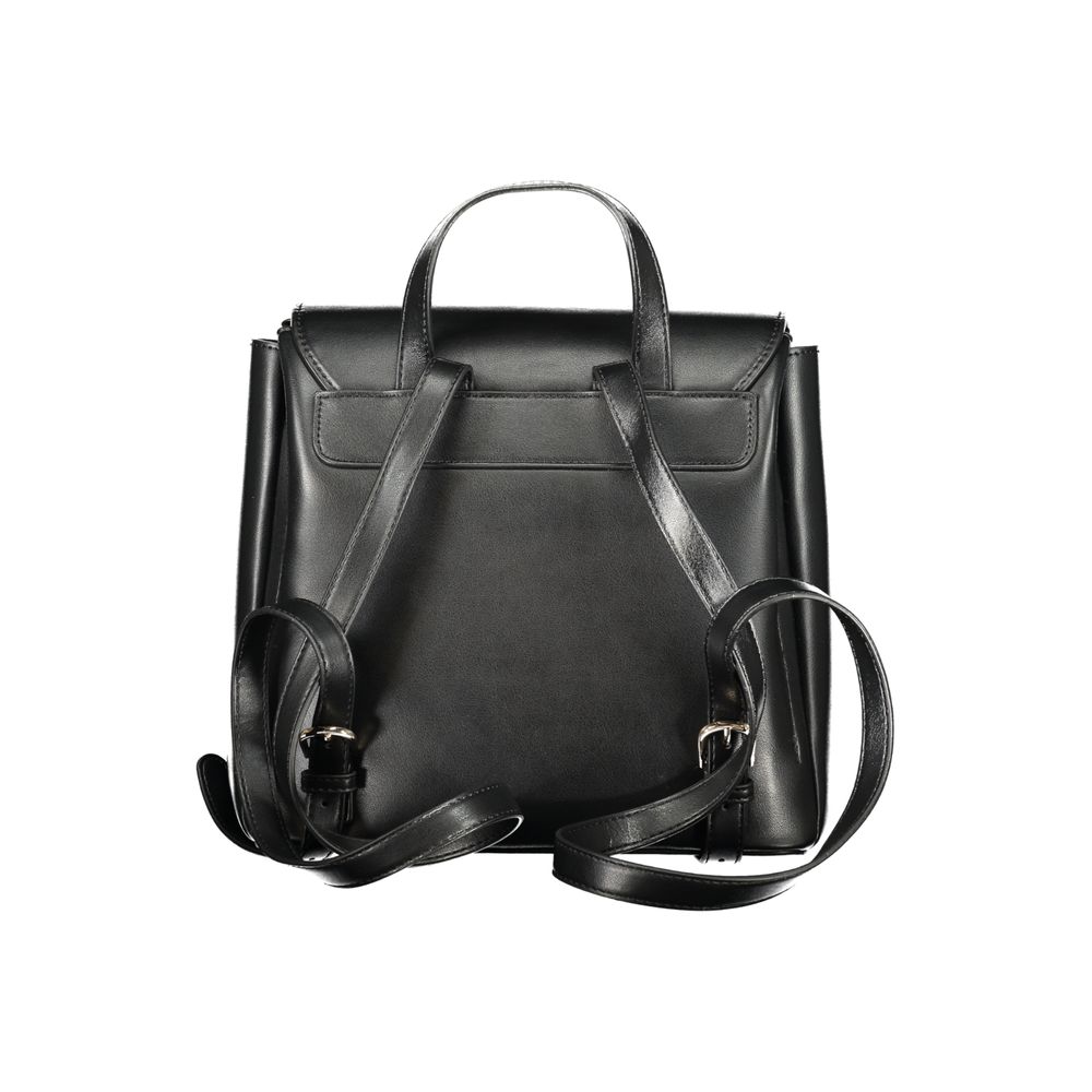 Mario Valentino Black Polyethylene Backpack