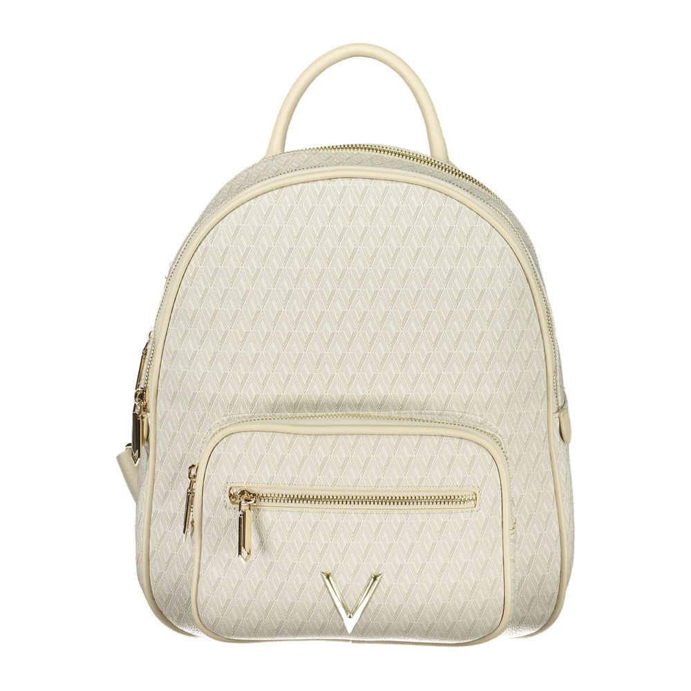 Mario Valentino Beige Polyethylene Backpack