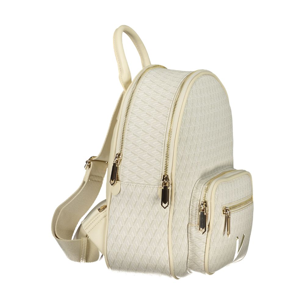 Mario Valentino Beige Polyethylene Backpack