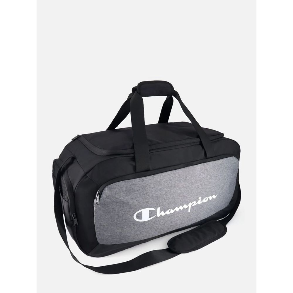 Champion Black Polyester Duffel Bag