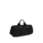 Prada Black Cotton Luggage And Travel
