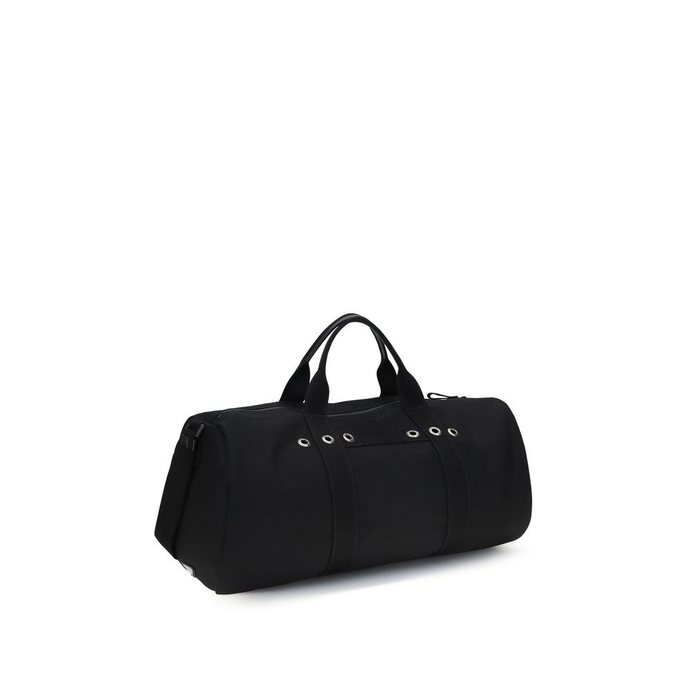 Prada Black Cotton Luggage And Travel