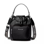 Michael Kors Black Nylon Backet Bag
