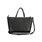Mario Valentino Black Polyurethane Women Handbag