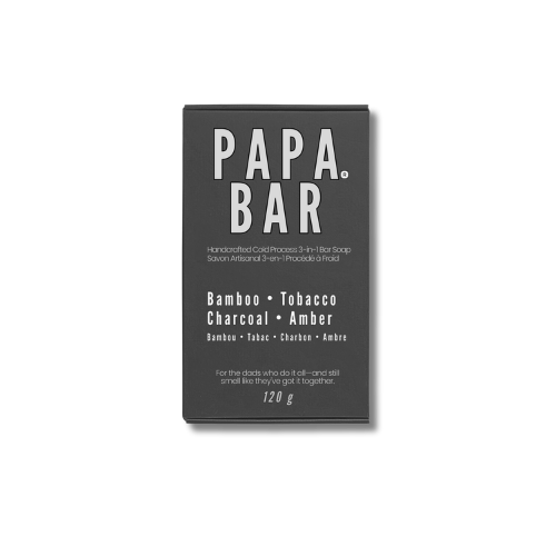 Papa Bar — The 3-in-1 Soap for Men Who Actually Get Sh*t Done