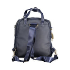 Mario Valentino Blue Polyurethane Women Backpack
