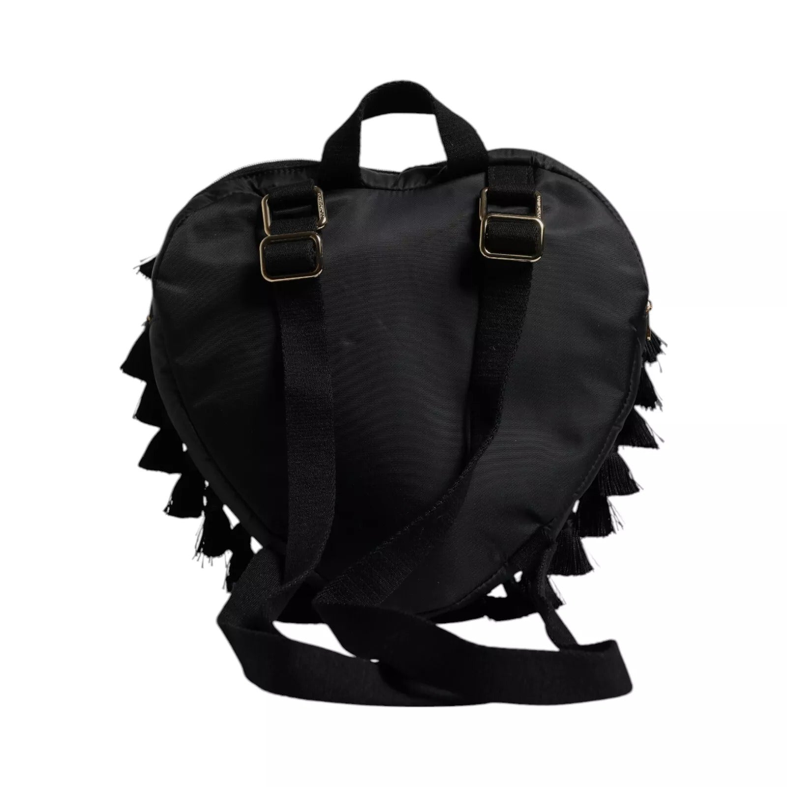 Dolce & Gabbana Kids “L’Amore” Heart Mini Backpack – Black