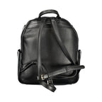 Mario Valentino Black Polyurethane Women Backpack